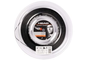 Head Velocity Power 17 Tennis String Reel (Black)
