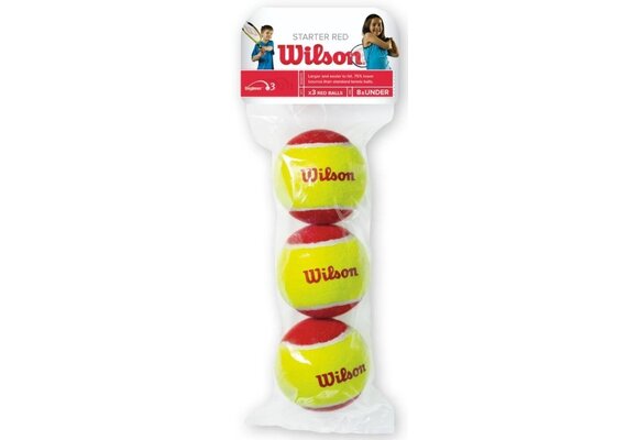 Wilson Starter Tour Red 3 Pack