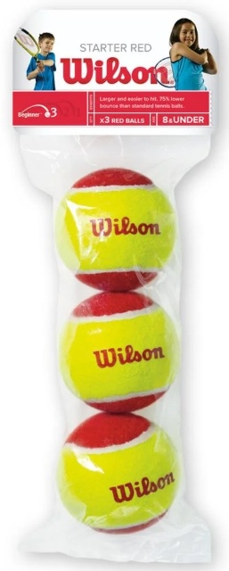Wilson Starter Tour Red 3 Pack
