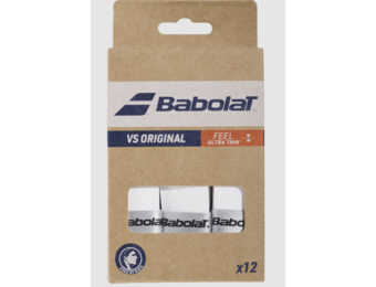 Babolat VS Original Overgrip x12 (White)