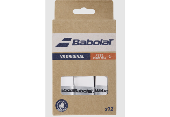 Babolat VS Original Overgrip x12 (White)