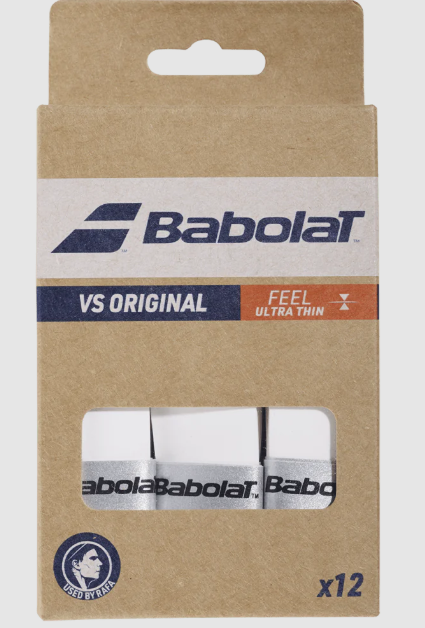 Babolat VS Original Overgrip x12 (White)