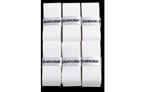 Babolat VS Original Overgrip x12 (White)