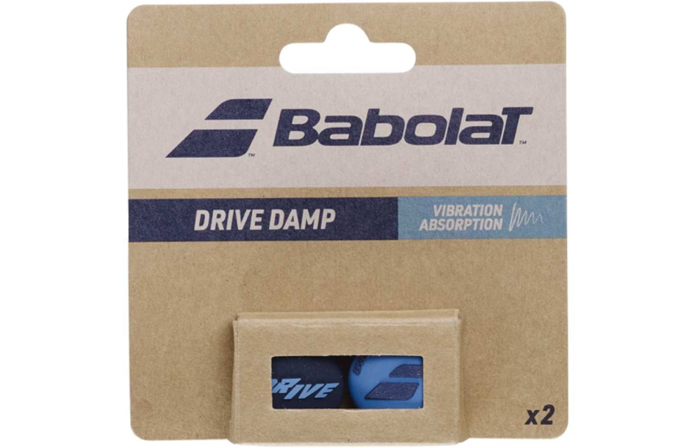 Babolat Drive Damp Vibration Dampener 2-Pack (Blue)