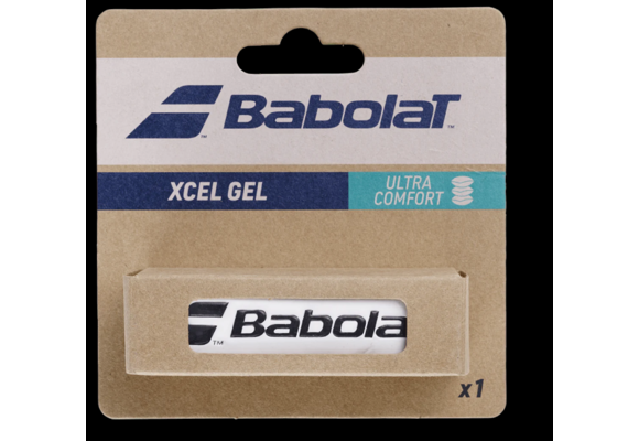 Babolat Excel Gel Replacement Grip (White)
