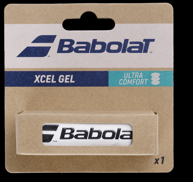 Babolat Excel Gel Replacement Grip (White)