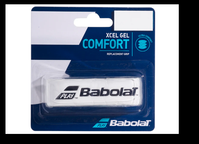 Babolat Excel Gel Replacement Grip (White)