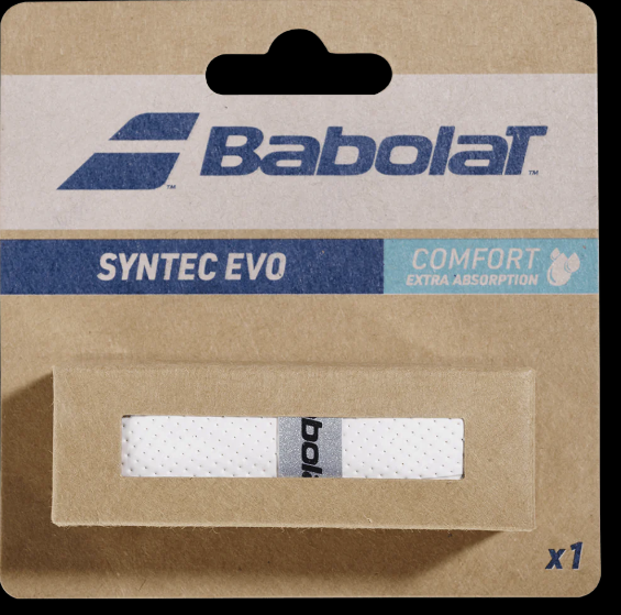 Babolat Syntec Evo Replacement Grip (White)