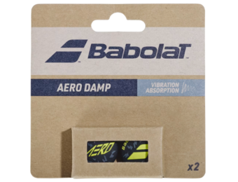 Babolat Aero Damp Vibration Dampener (Black/Neon Green)