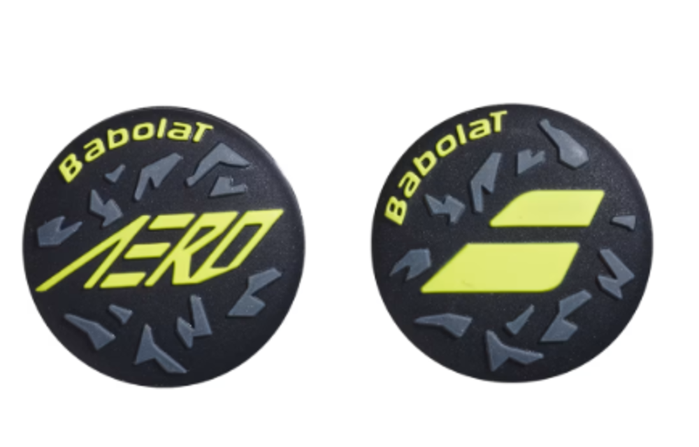 Babolat Aero Damp Vibration Dampener (Black/Neon Green)