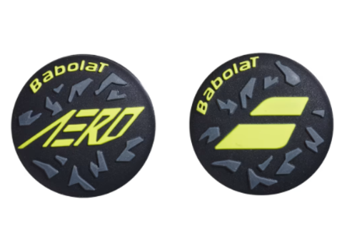Babolat Aero Damp Vibration Dampener (Black/Neon Green)