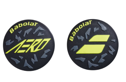 Babolat Aero Damp Vibration Dampener (Black/Neon Green)