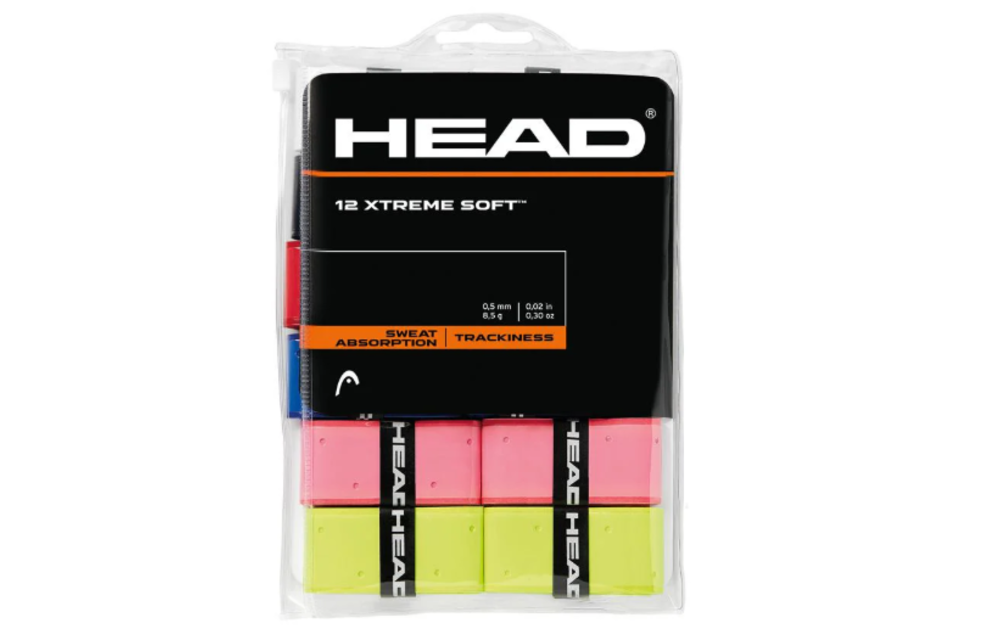 Head Xtreme Soft Overgrip 12 pack - Assorted