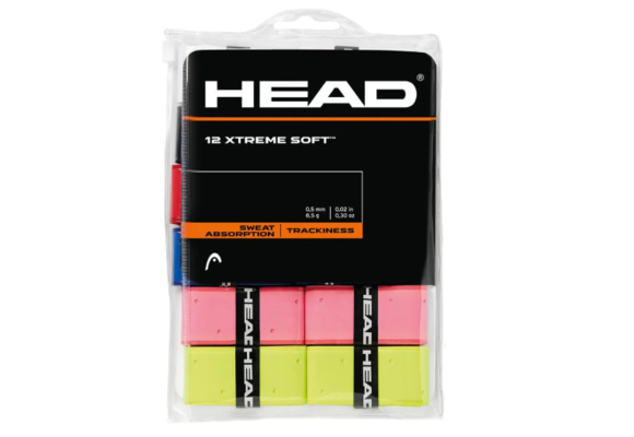 Head Xtreme Soft Overgrip 12 pack - Assorted