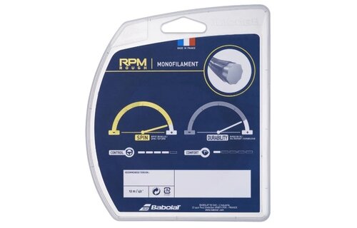 Babolat RPM Rough 17/1.25 Tennis String (Black)