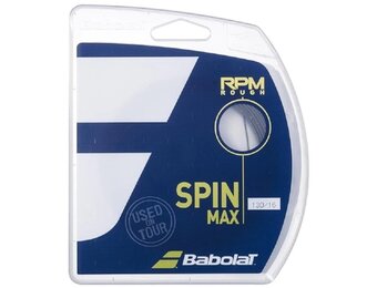 Babolat RPM Rough 17/1.25 Tennis String (Black)