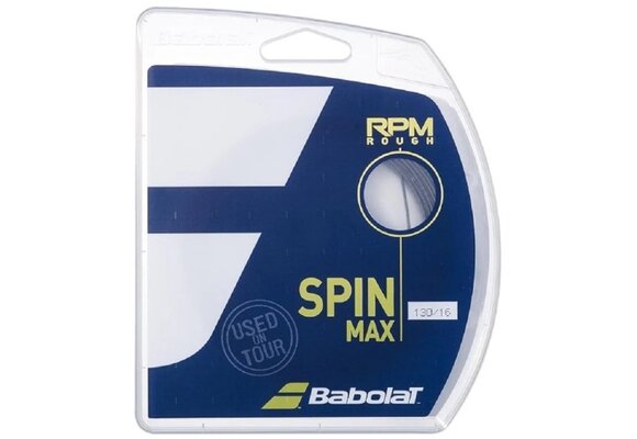 Babolat RPM Rough 17/1.25 Tennis String (Black)