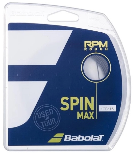 Babolat RPM Rough 17/1.25 Tennis String (Black)