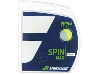 Babolat RPM Rough 17/1.25 Tennis String (Yellow)