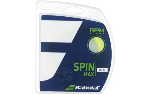 Babolat RPM Rough 17/1.25 Tennis String (Yellow)