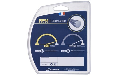 Babolat RPM Rough 17/1.25 Tennis String (Red)