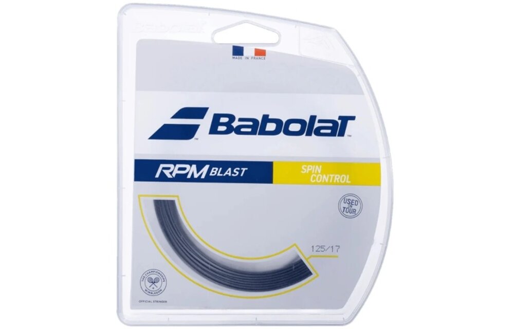 Babolat RPM Blast 17/1.25 Tennis String (Black)