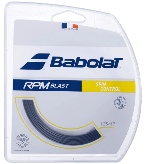 Babolat RPM Blast 17/1.25 Tennis String (Black)
