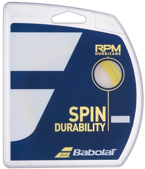 Babolat RPM Hurricane 16/1.30 Tennis String (Yellow)