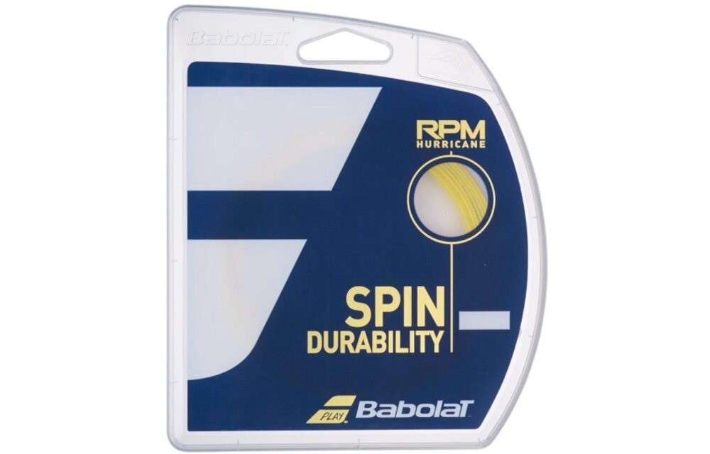 Babolat RPM Hurricane 17/1.25 Tennis String (Yellow)