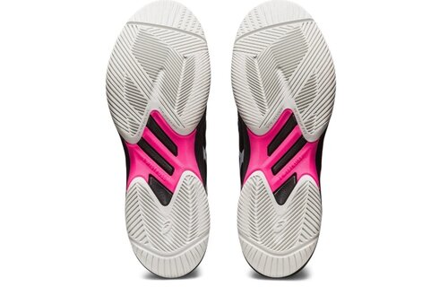 Asics Solution Swift FF Men's Tennis Shoe (Black/Hot Pink)