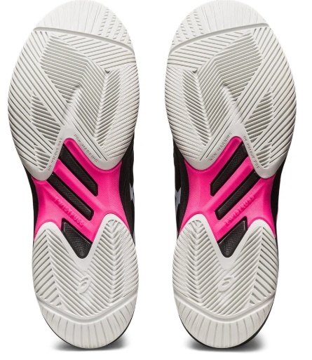 Asics Solution Swift FF Men's Tennis Shoe (Black/Hot Pink)