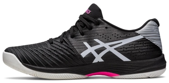 Asics Solution Swift FF Men's Tennis Shoe (Black/Hot Pink)