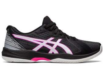 Asics Solution Swift FF Men's Tennis Shoe (Black/Hot Pink)