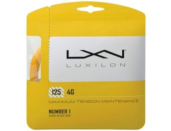 Luxilon 4G 16L/1.25 Tennis String (Gold)