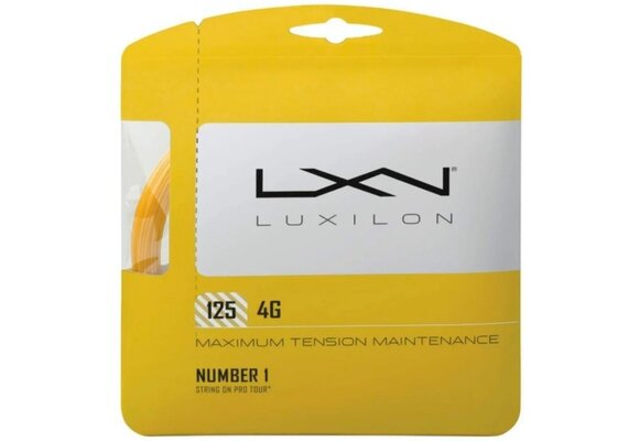 Luxilon 4G 16L/1.25 Tennis String (Gold)