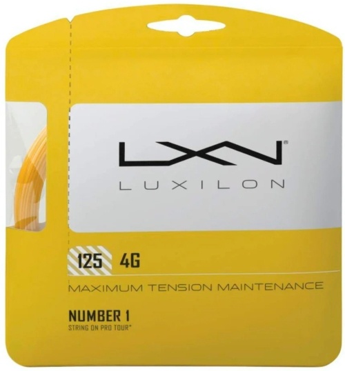 Luxilon 4G 16L/1.25 Tennis String (Gold)
