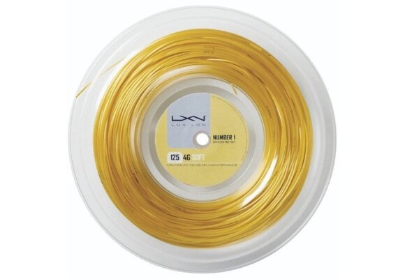 Luxilon 4G 16/1.30 Tennis String Reel (Gold)
