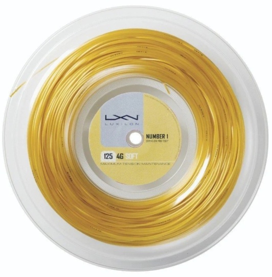 Luxilon 4G 16/1.30 Tennis String Reel (Gold)