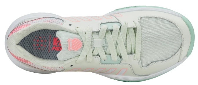 K-Swiss Court Express Women's Pickleball Shoe (Ice/White/Honey Dew)