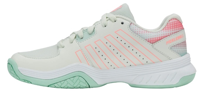 K-Swiss Court Express Women's Pickleball Shoe (Ice/White/Honey Dew)