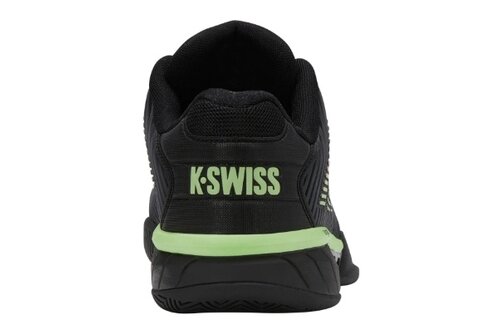K-Swiss Hypercourt Express 2 Men's Tennis Shoe (Black/Soft Neon Green)