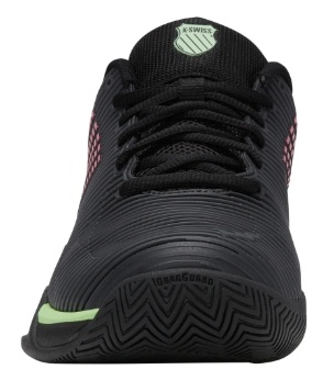 K-Swiss Hypercourt Express 2 Men's Tennis Shoe (Black/Soft Neon Green)