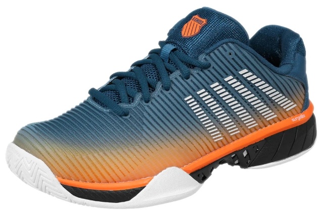 K-Swiss Hypercourt Express 2 Men's Tennis Shoe (Blue/Black/White)