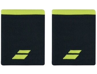 Babolat Logo Jumbo Wristband x2 (Grey/Aero)