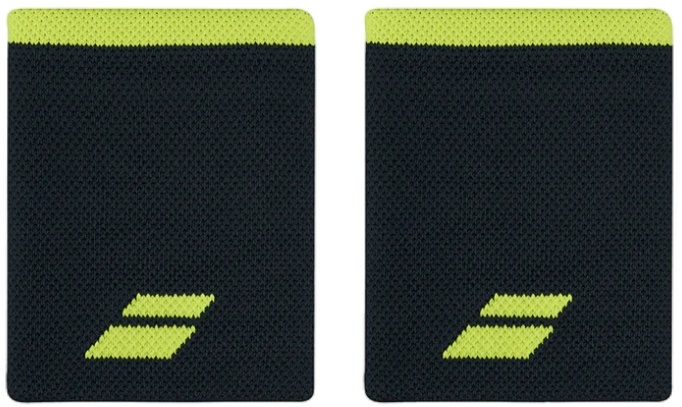 Babolat Logo Jumbo Wristband x2 (Grey/Aero)