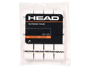 Head Prime Tour Overgrip 12 pack - White