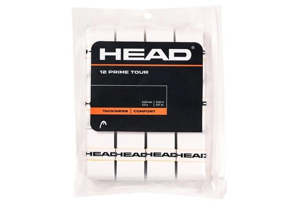Head Prime Tour Overgrip 12 pack - White