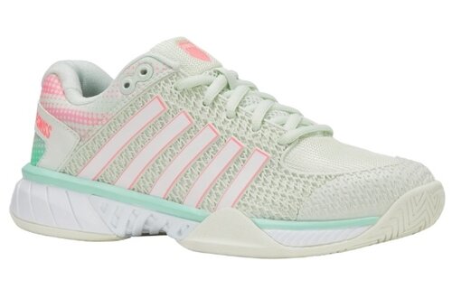 K-Swiss Express Light WIDE Pickleball Women's Shoe (Ice/Honeydew)