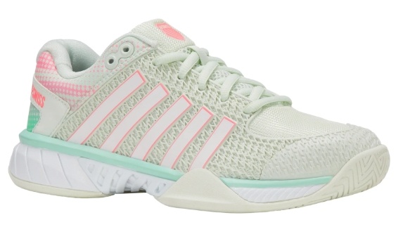 K-Swiss Express Light WIDE Pickleball Women's Shoe (Ice/Honeydew)
