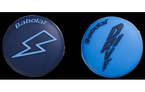 Babolat Flash Damp Vibration Dampener 2-Pack (Blue)